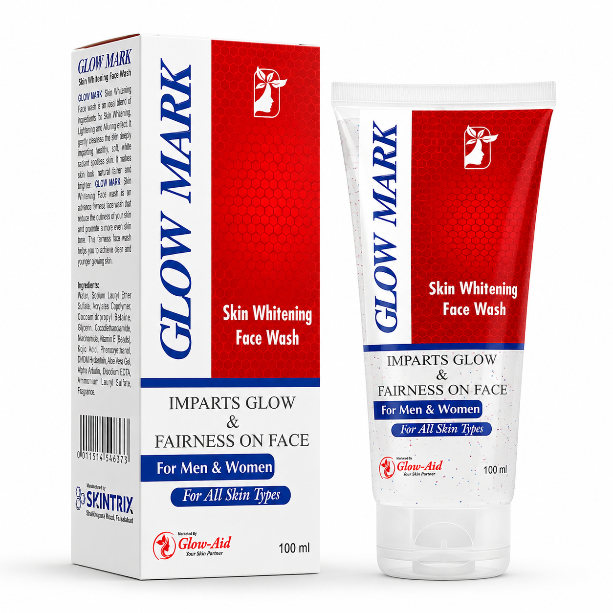GlowMark Brightening Face Wash with Kojic Acid