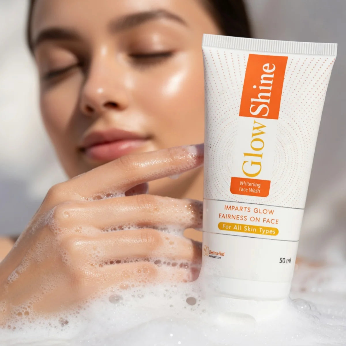 glowing skin cleanser